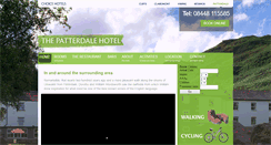 Desktop Screenshot of patterdalehotel.co.uk